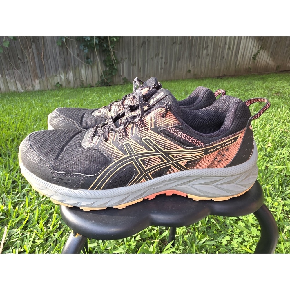 ASICS Gel-Venture 9 Shoes Women's Shoes Size Sz 10  Black Summer Dune 1012B313 - Picture 3 of 9